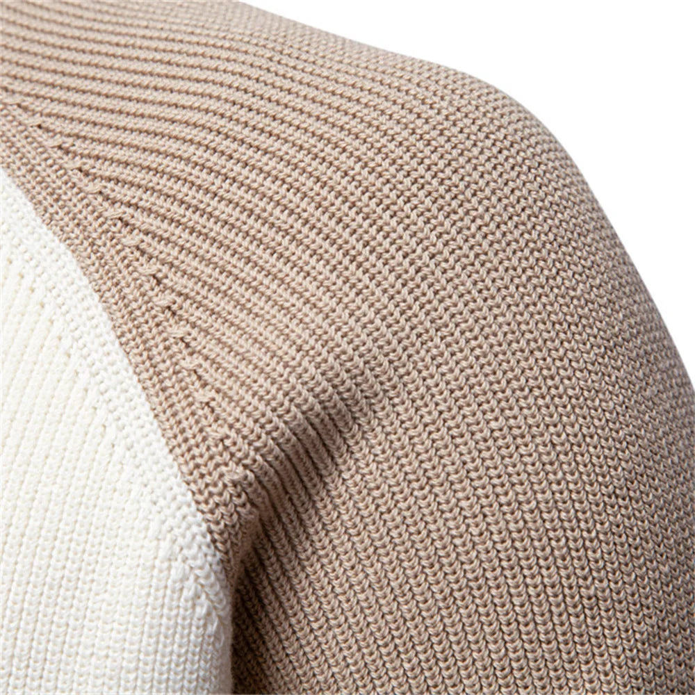 PULL À COL ZIPPÉ POUR HOMME